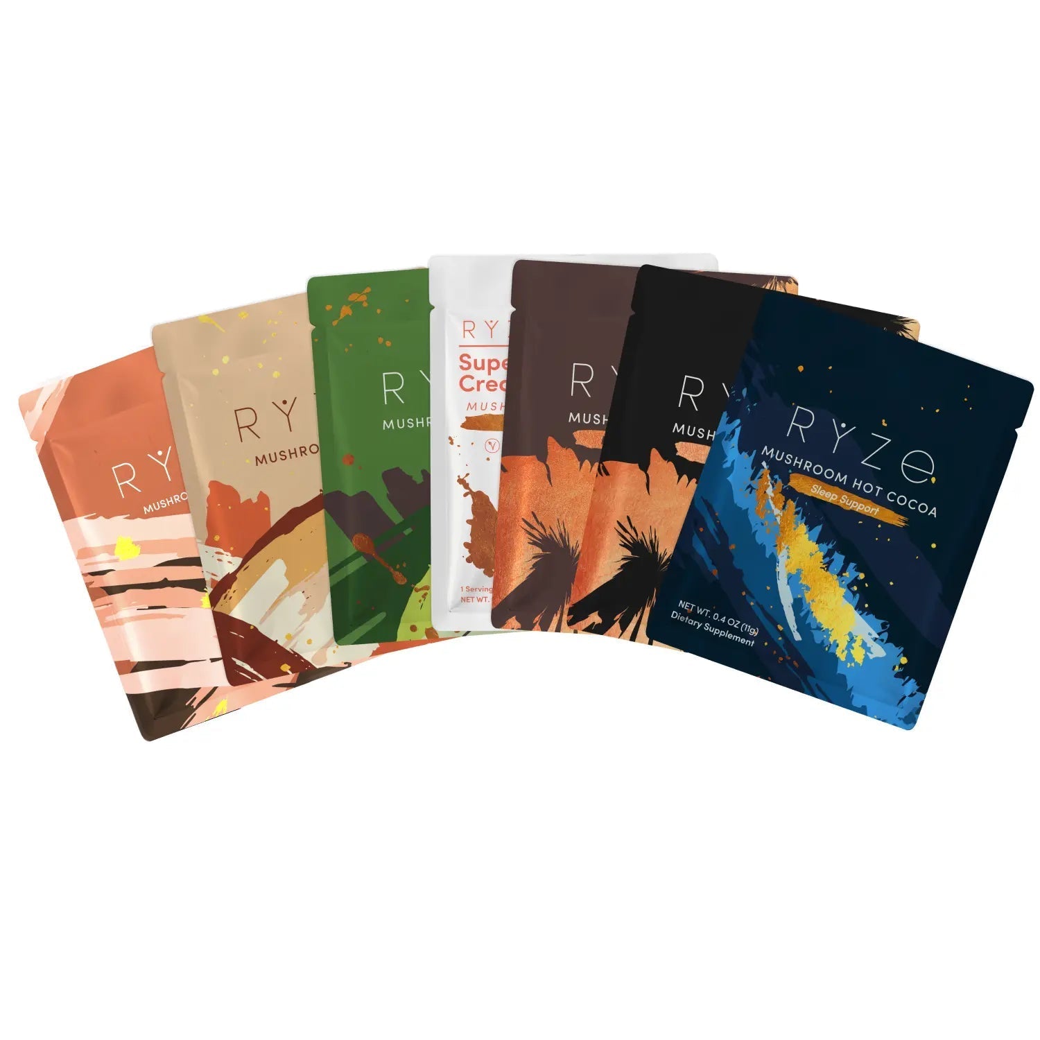 RYZE Discovery Pack 7 Sachets Trial Pack